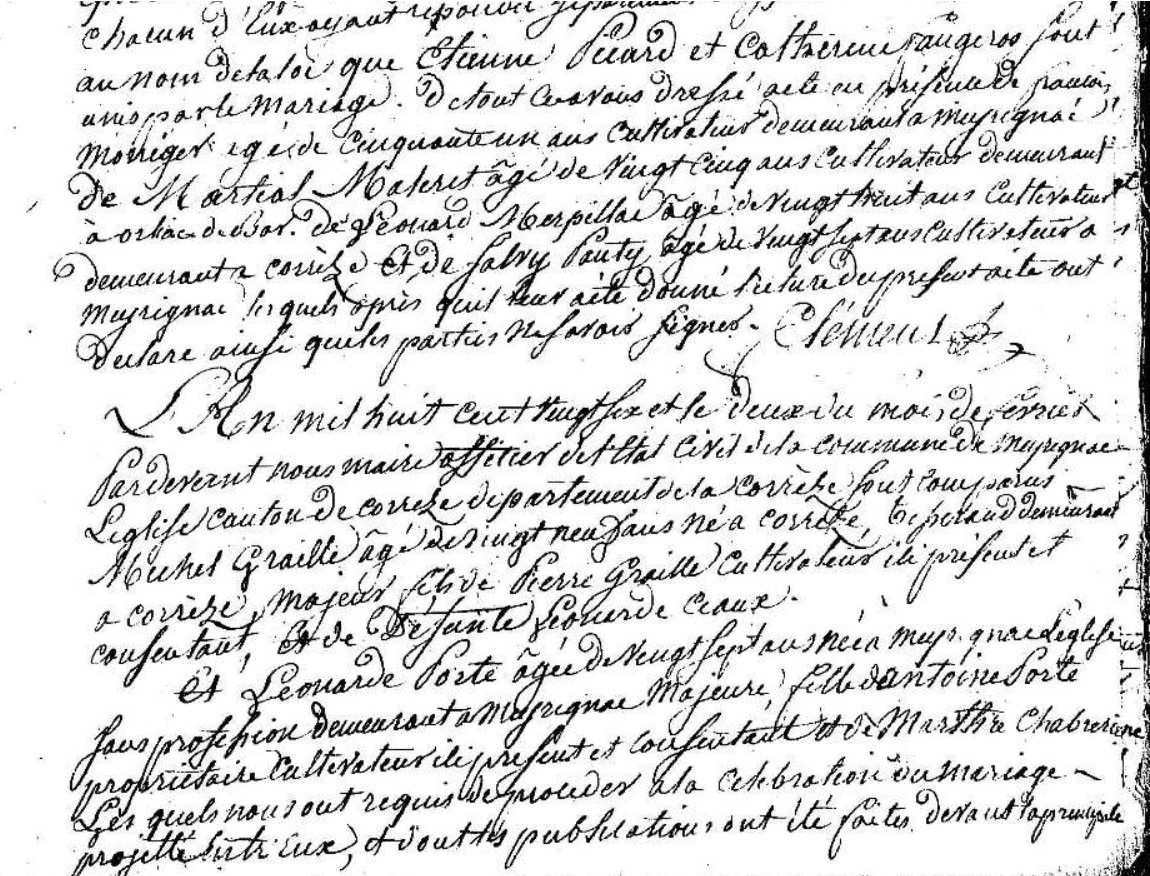 Mariage Picard Etienne - Faugeras Catherine 29_01_1826 -2.jpg